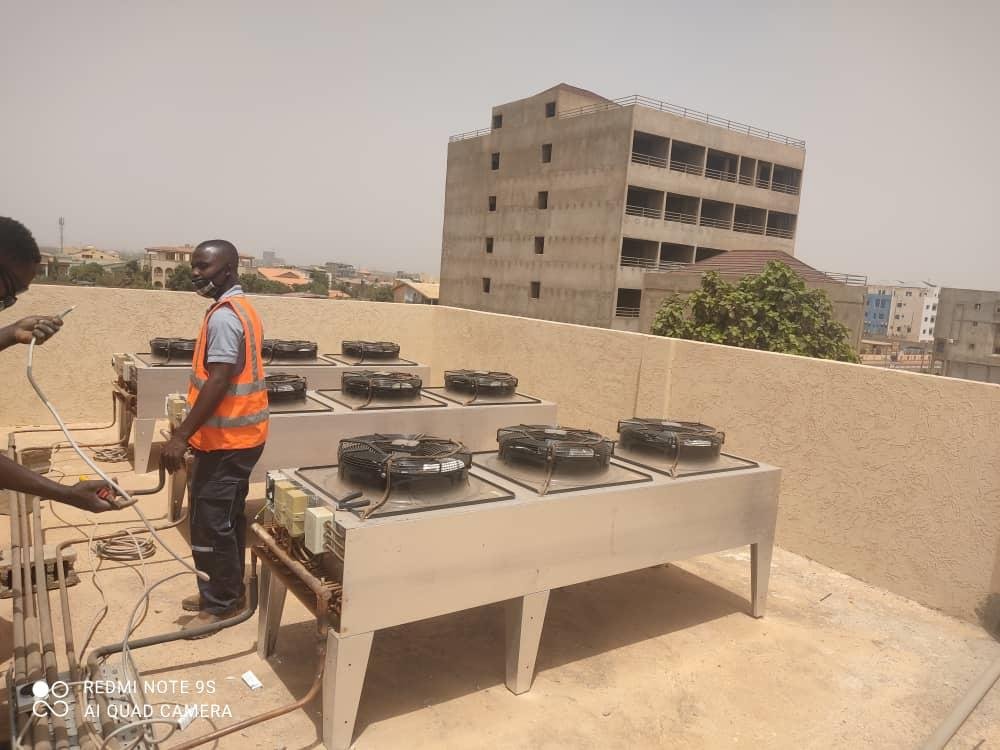Installation de génie climatique LGEB